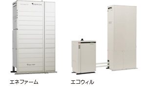 エネフォーム、エコウィルの製品写真